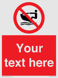 Custom No personal water craft